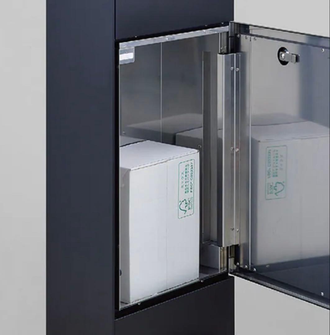 SAS　リクシル機能門柱FT ☆新品未使用☆マットブラック　宅配ボックス付