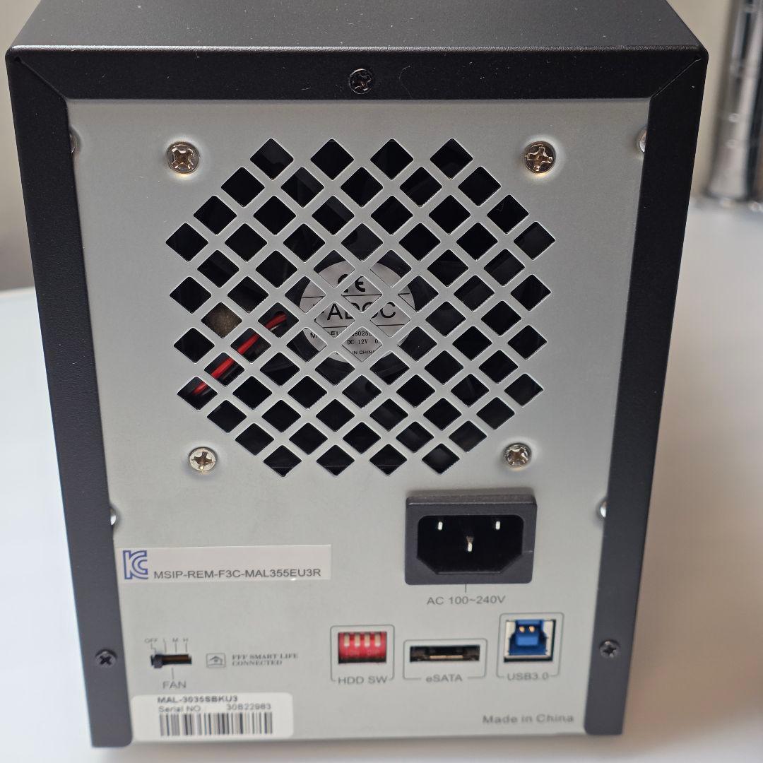 SATA HDD SSD 用 4台 外付 ケース USB eSATA 接続 対応