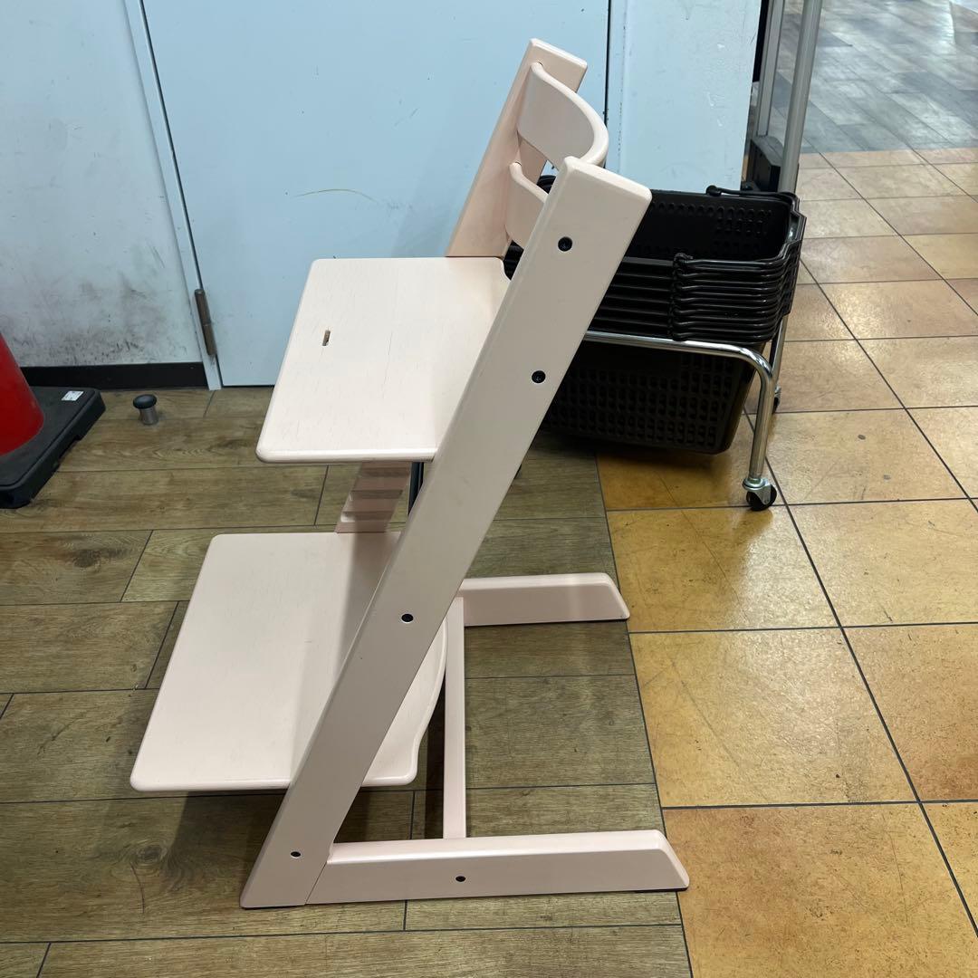 美品 ストッケ トリップトラップ ピンク S/N6 セレーヌピンク