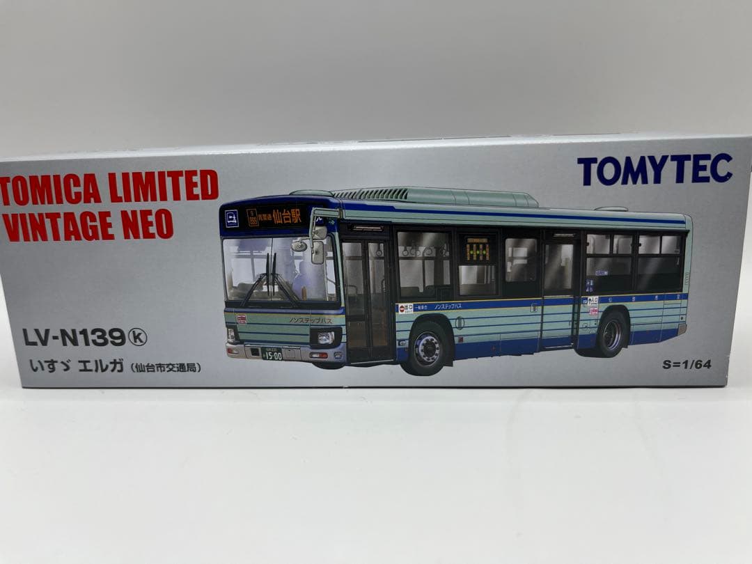 LV-N139k いすゞエルガ　仙台市交通局　仙台市営バス　トミカリミテッド