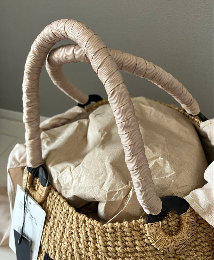 アジョリー かごバッグ スマイル 新品未使用 完売品