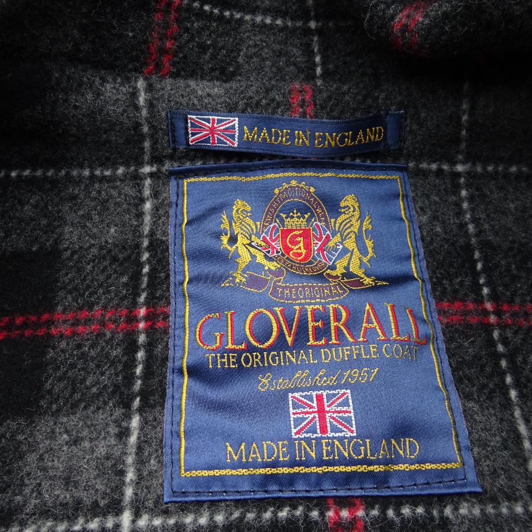美品英国旗タグ　グロバーオール ダッフルコート38イギリス製クラシック㈱大丸