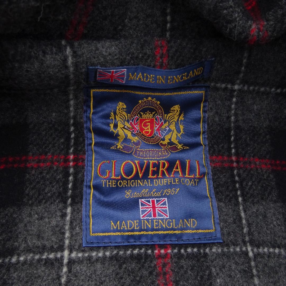 美品英国旗タグ　グロバーオール ダッフルコート38イギリス製クラシック㈱大丸