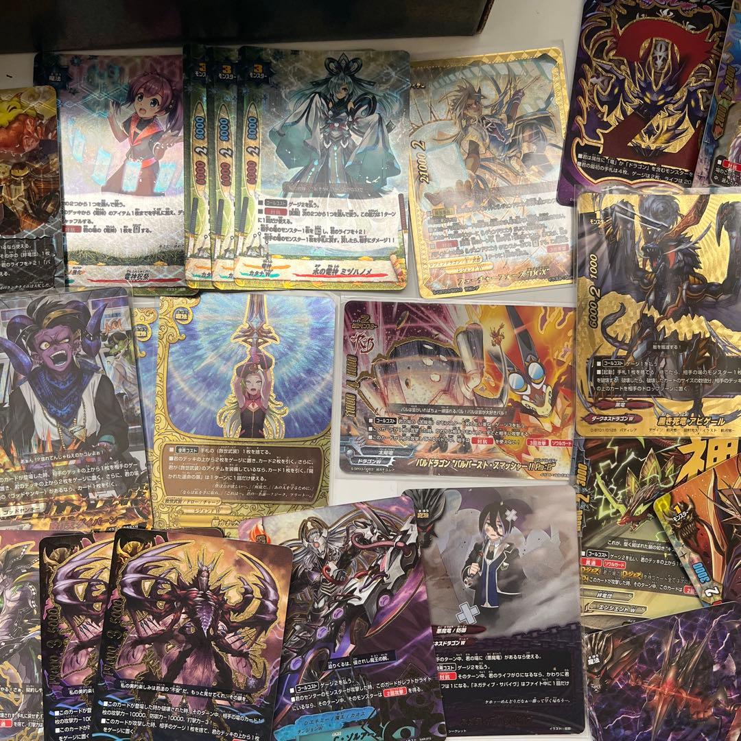 バディファイト まとめ売り 大量 引退品 デッキ パーツ 超ガチレア ホイル
