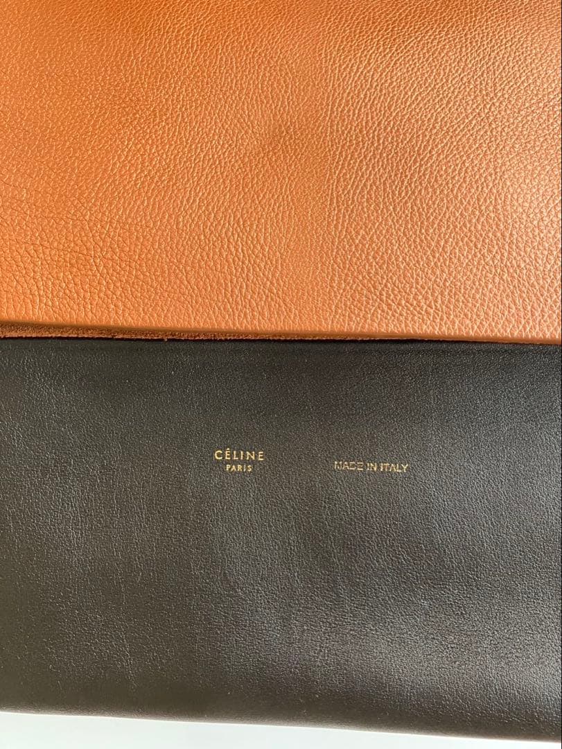 新品　セリーヌ　CELINE オールソフト ショルダーバッグ レザー ブラウン