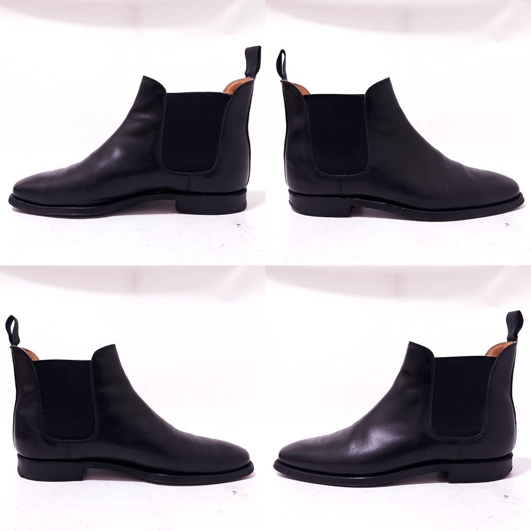 694.CROCKETT&JONES CHELSEA サイドゴアブーツ 7E