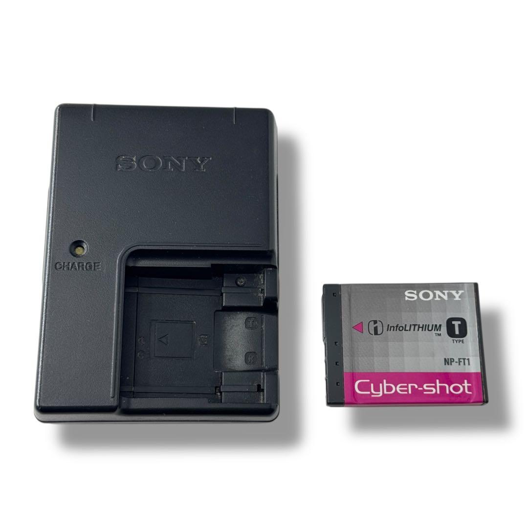 動作確認済✨SONY Cyber-shot DSC-T10 ピンク コンデジ