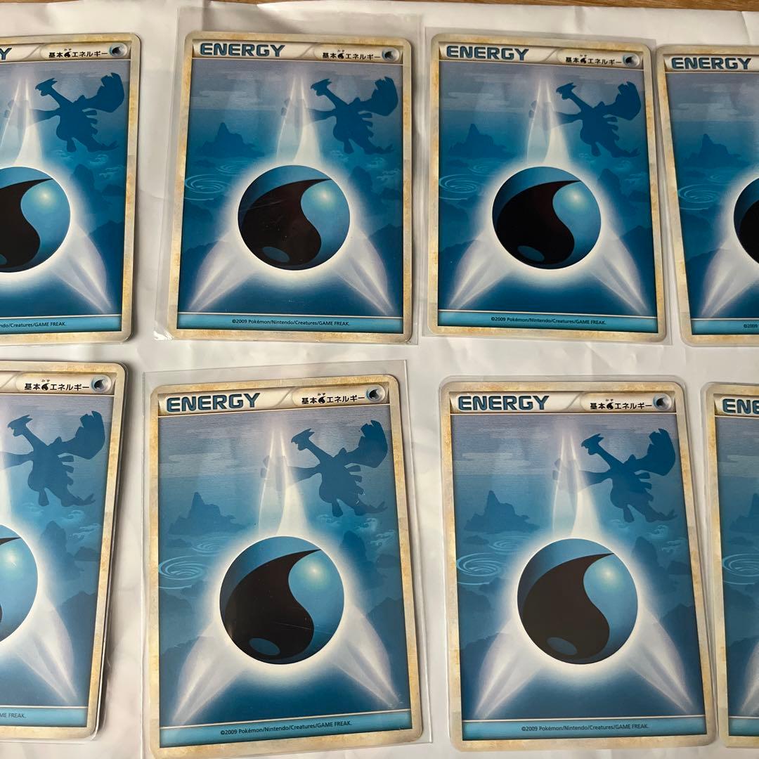 レジェンドエネルギー　水エネルギー　10枚　ポケモンカード ルギア　シルエット