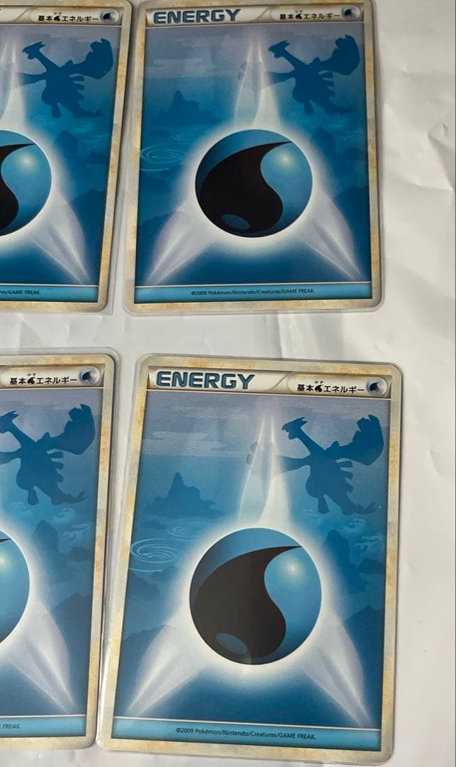 レジェンドエネルギー　水エネルギー　10枚　ポケモンカード ルギア　シルエット