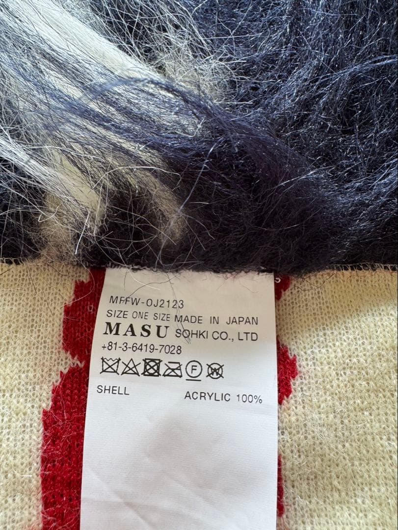 MASU MARBLE FLAG GAITERS 23aw レッグウォーマー