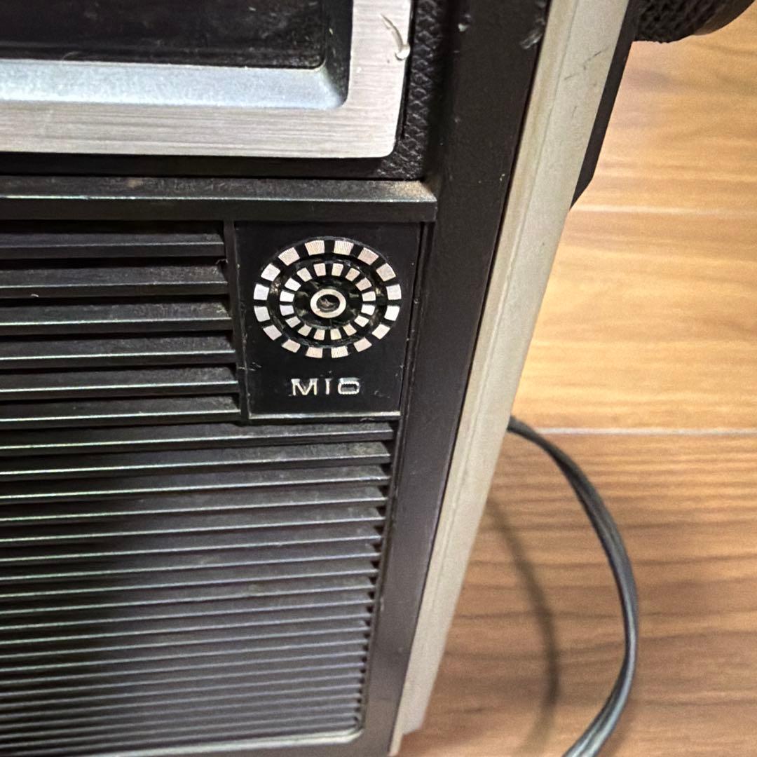 National ブラック　ナショナル ラジカセ　RQ-560　動作品　レトロ