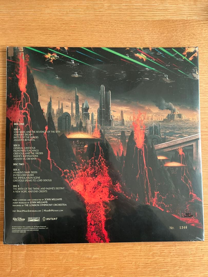 スター・ウォーズ／シスの復讐 20周年記念版 ジョン・ウィリアムズ　限定版
