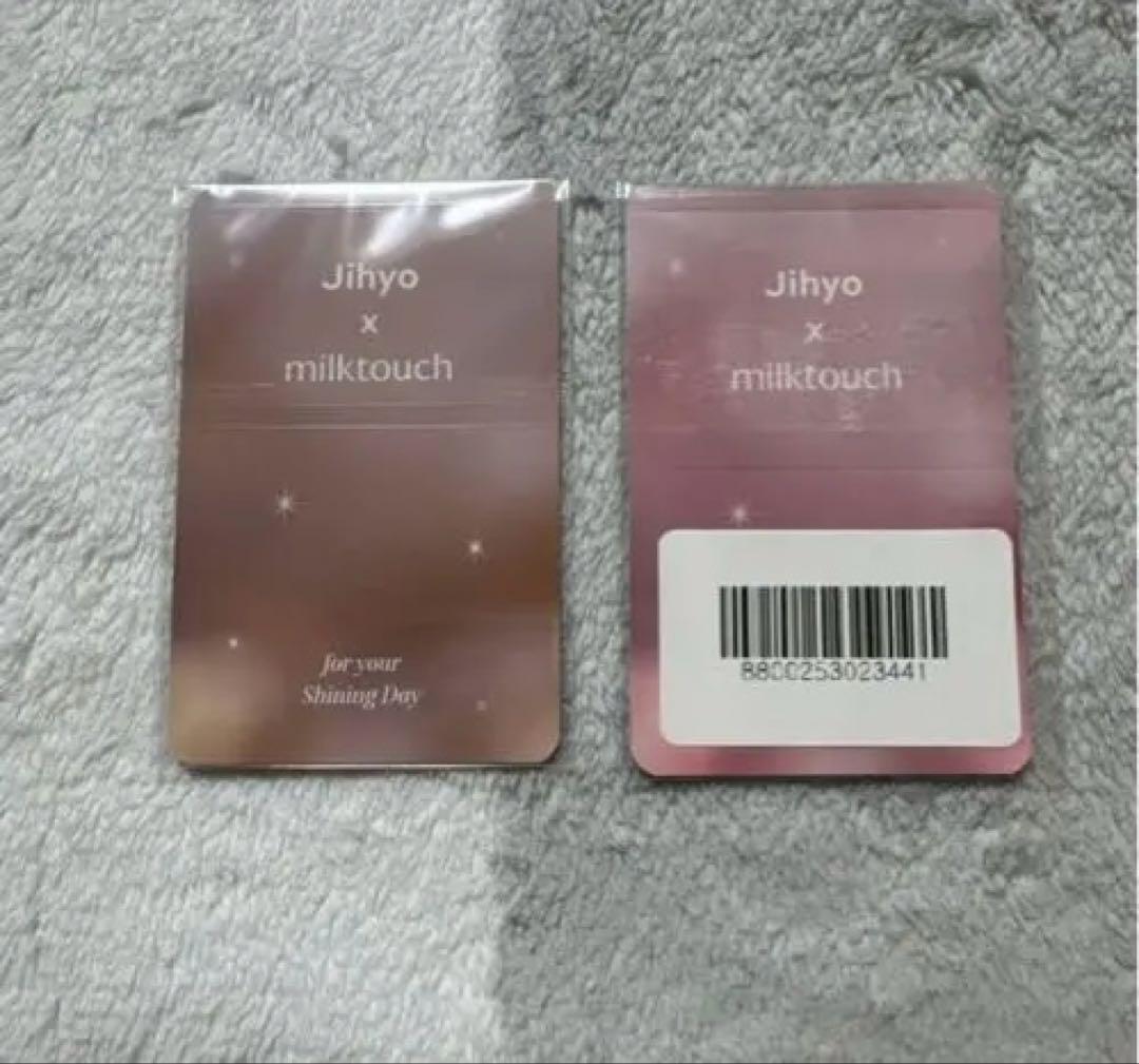 TWICE ミルクタッチ ジヒョ　jihyo トレカ