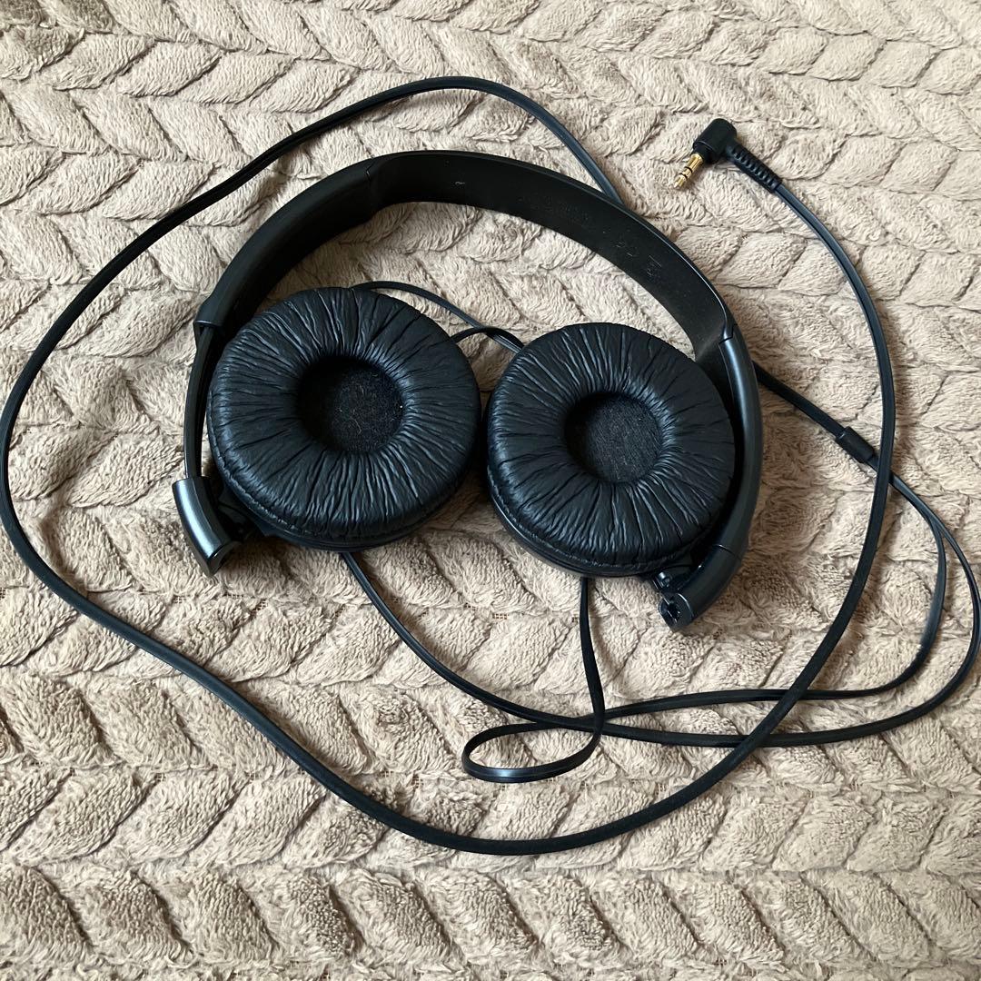 SONY 有線ヘッドホン ブラック