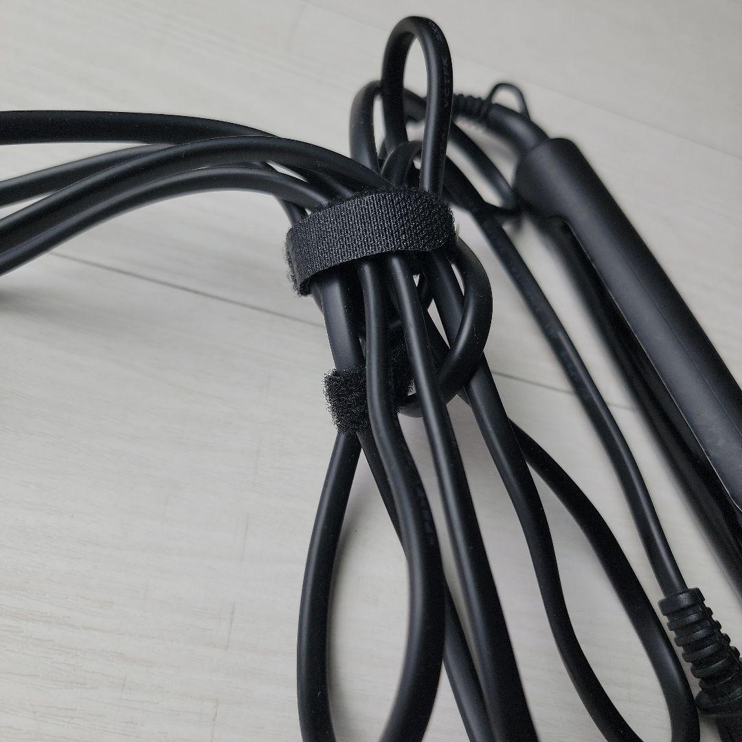 サロン専用☆DAFNI muse☆　ブラシヘアアイロン 黒×紫　ダフニ　ミューズ