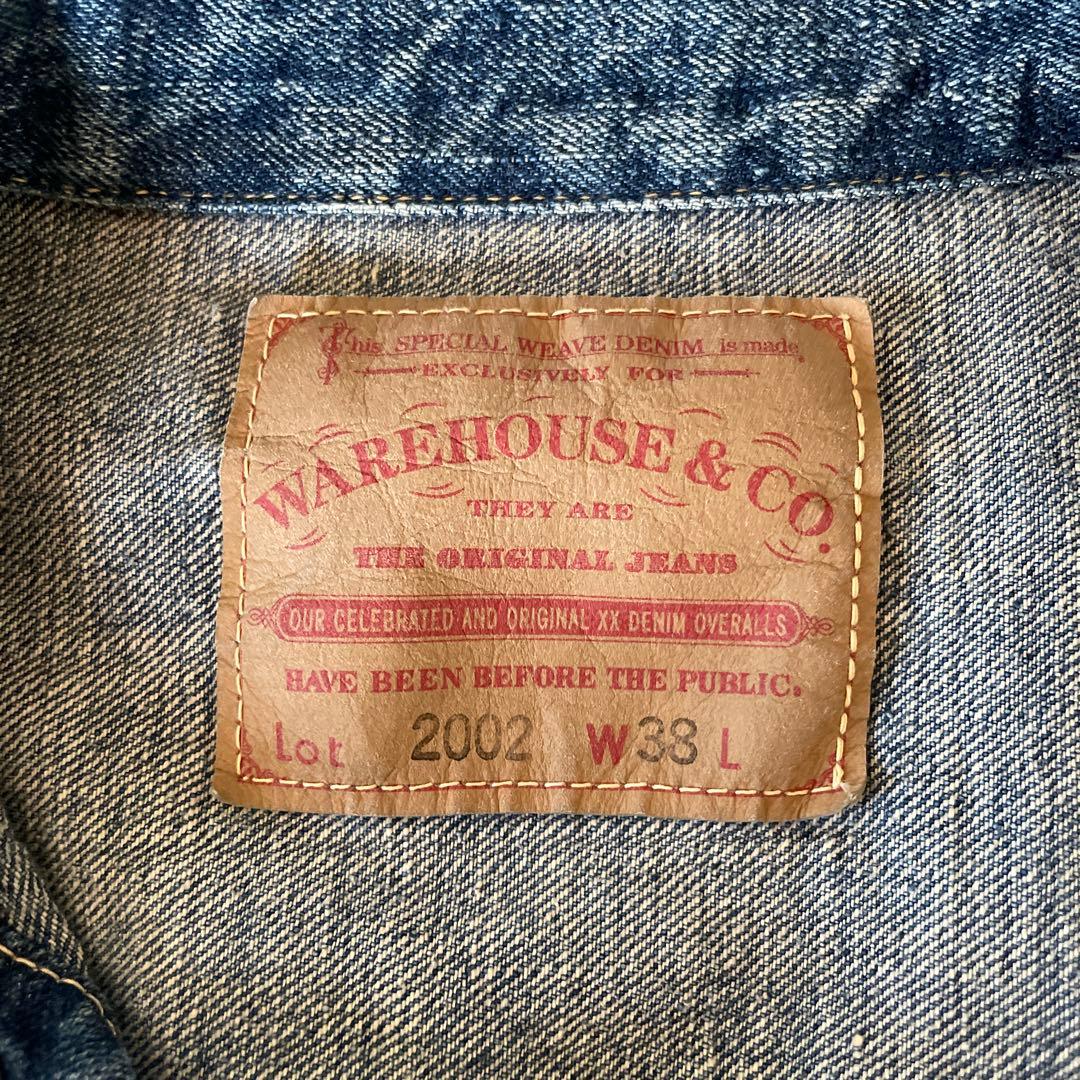 WAREHOUSE & CO. デニムジャケット 2002 W38 L