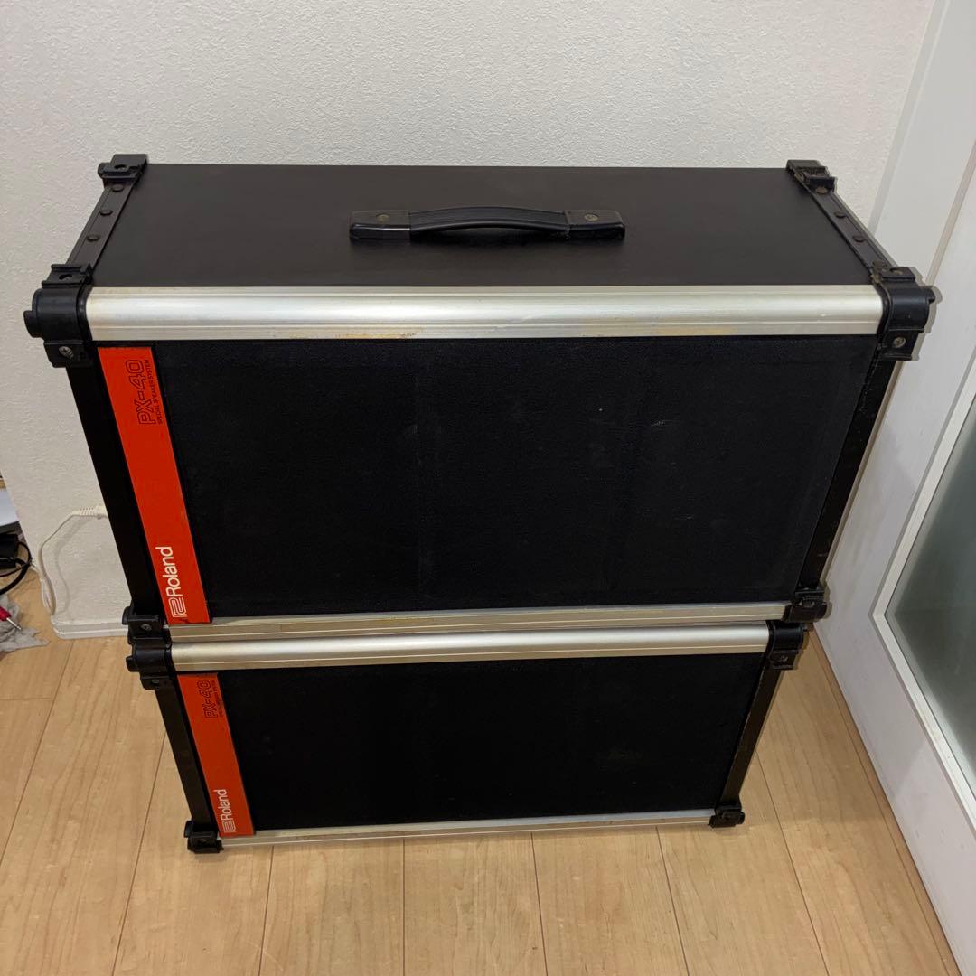 動作品ローランド ROLAND PX-40 スピーカー ペア 40W