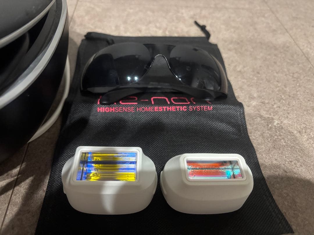 脱毛器 ケノン　日本製 カードリッジ、サングラス付き