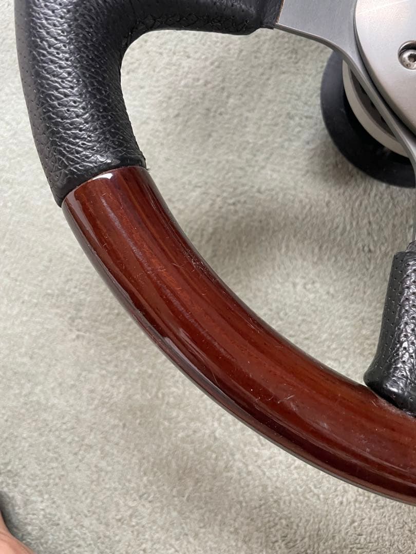 ウッドコンビ　ステアリング