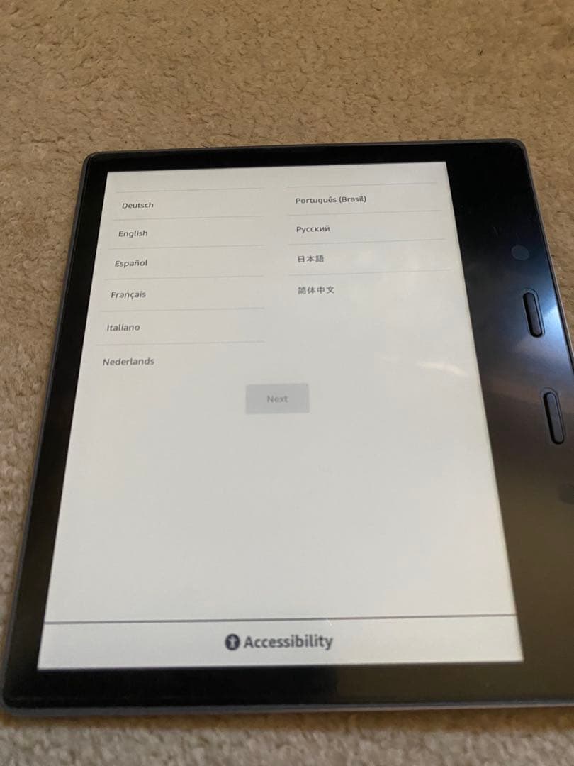 Kindle Oasis (第9世代) 32GB、Wi-Fi 広告なし