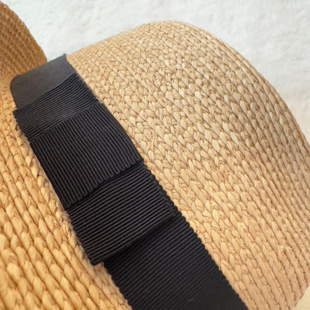 美品　ヘレンカミンスキー　Avara アヴァラ　中折れ　ラフィア　ハット