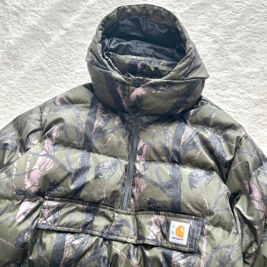 【美品】CARHARTT WIP JONES PULLOVER カモフラ ダウン