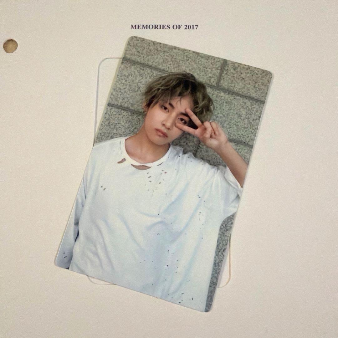BTS Memories 2017 Blu-ray トレカ テテ