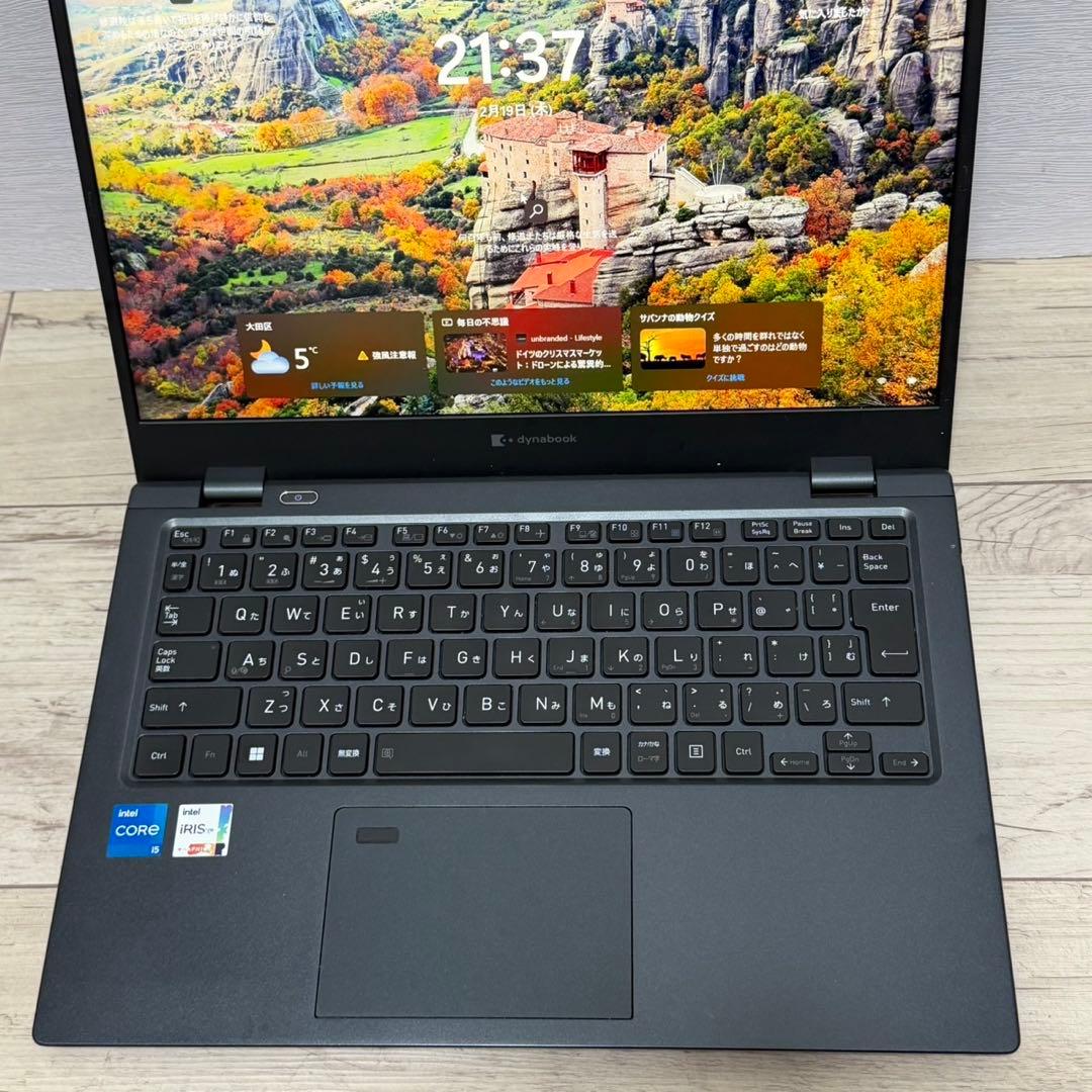☆美品☆dynabook G83HU/11世代i5/16GB/SSD/Win11