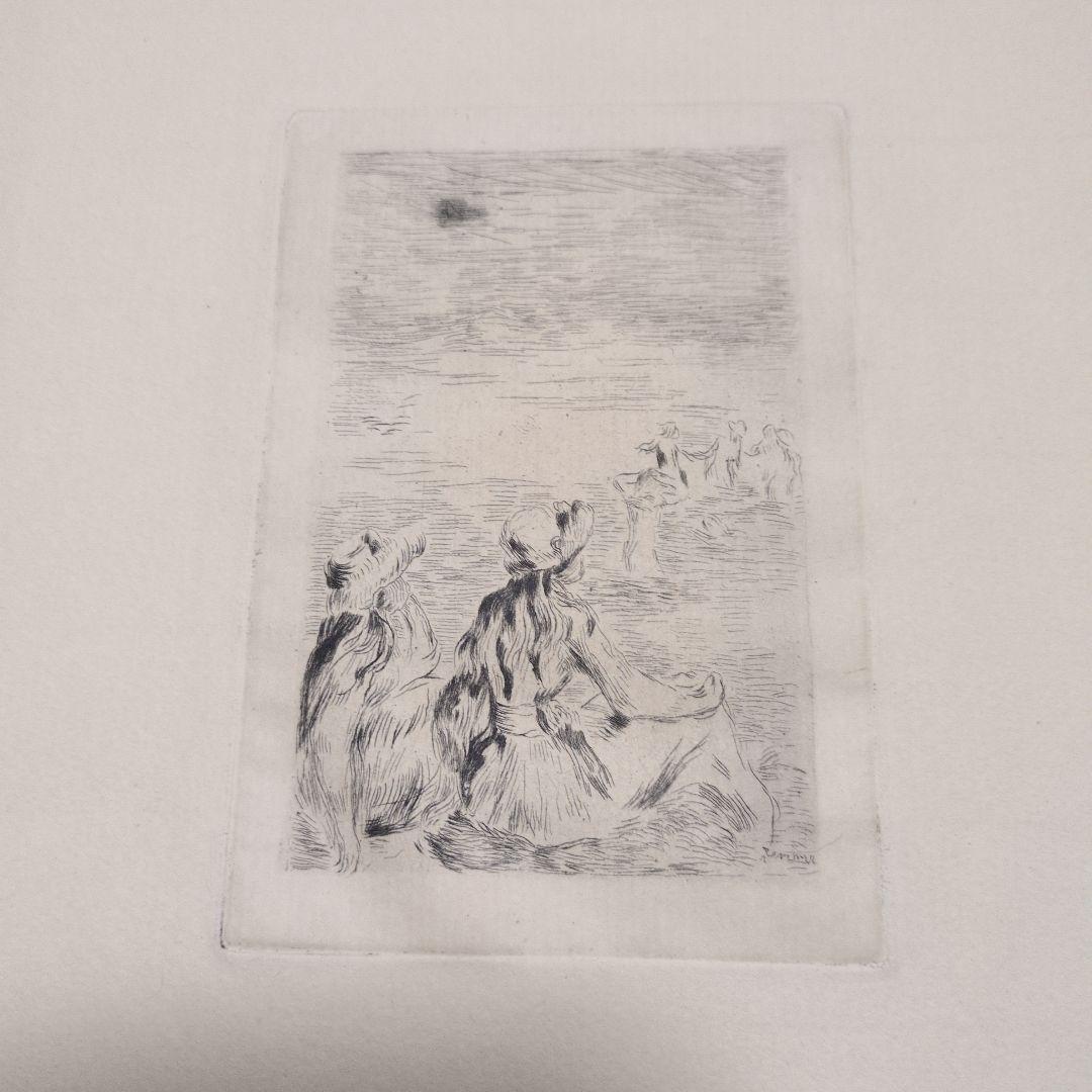 リトグラフ　ルノワール