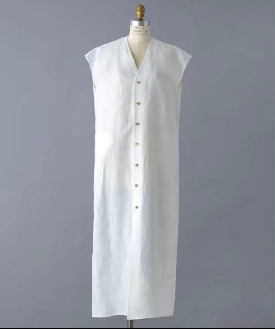 ★新品未使用★ BLAMINK ノースリーブ ワンピース ジレ ブラミンク