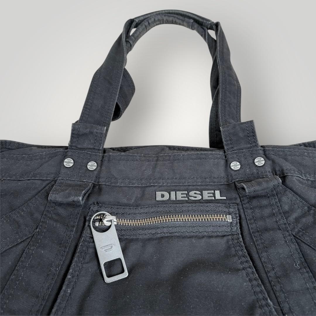 バッグ Archive Y2k Diesel l Logo Bag Black