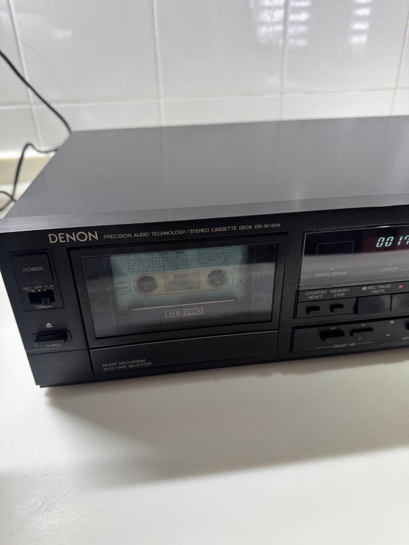 タ*コ様 DENON DR-M15AX ステレオカセットデッキ良好 納得の高音質