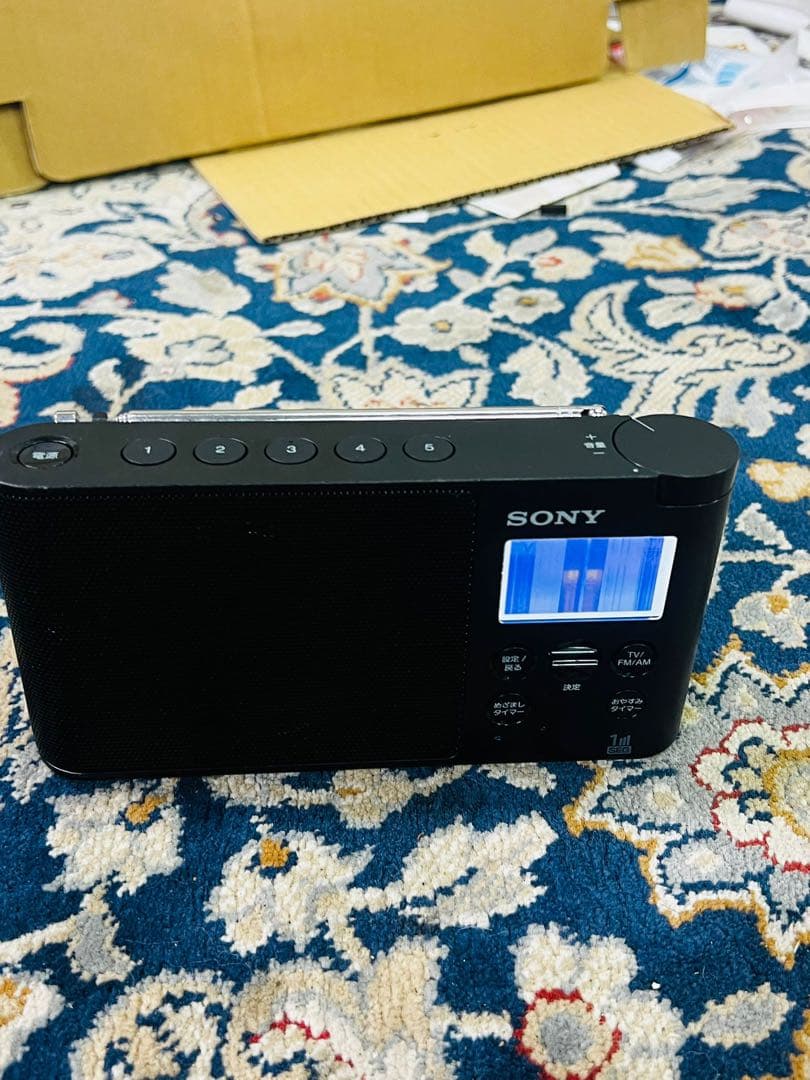 SONY デジタルラジオ XDR-56TV 難あり