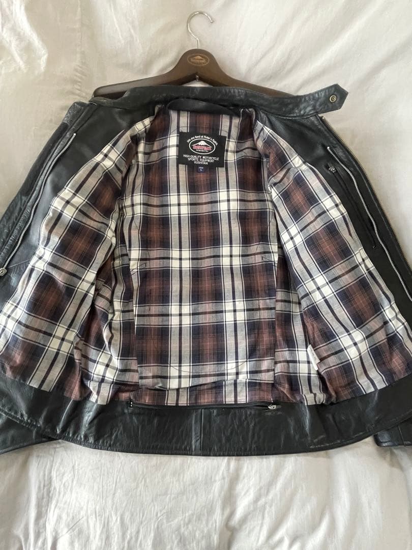 クシタニ　K0675 スタンドカラージャケット　Wファスナー改　Lサイズ　美品