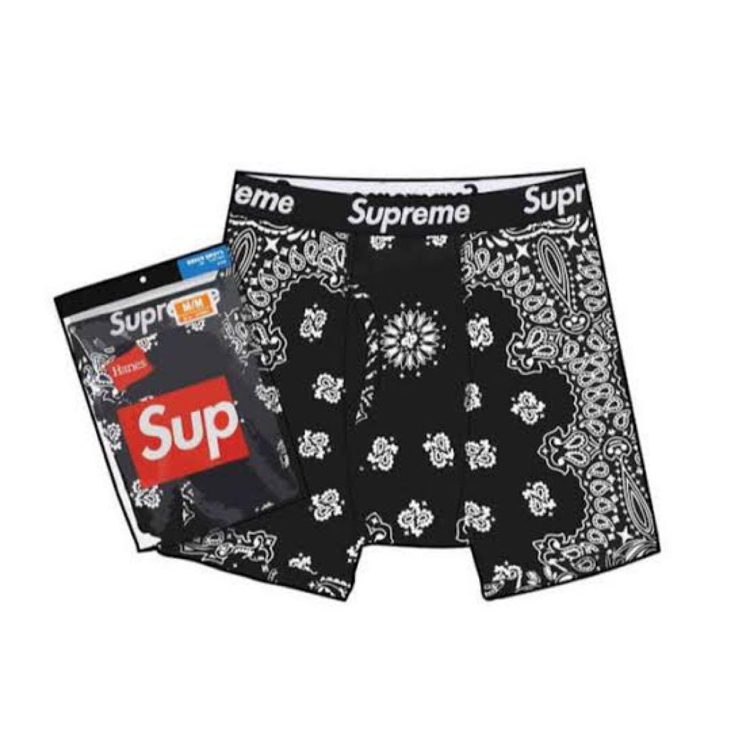 下着・アンダーウェア supreme / hanes bandana boxer briefs