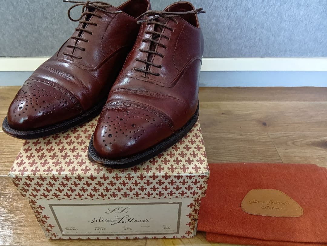 c*a様 横浜信濃屋別注シルヴァノ·ラッタンジ キャップトゥ5 1/2