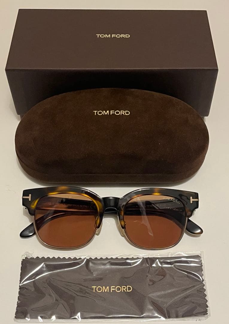 トムフォード TOMFORD　ヴェリトン　カラーレンズ　ブラウン