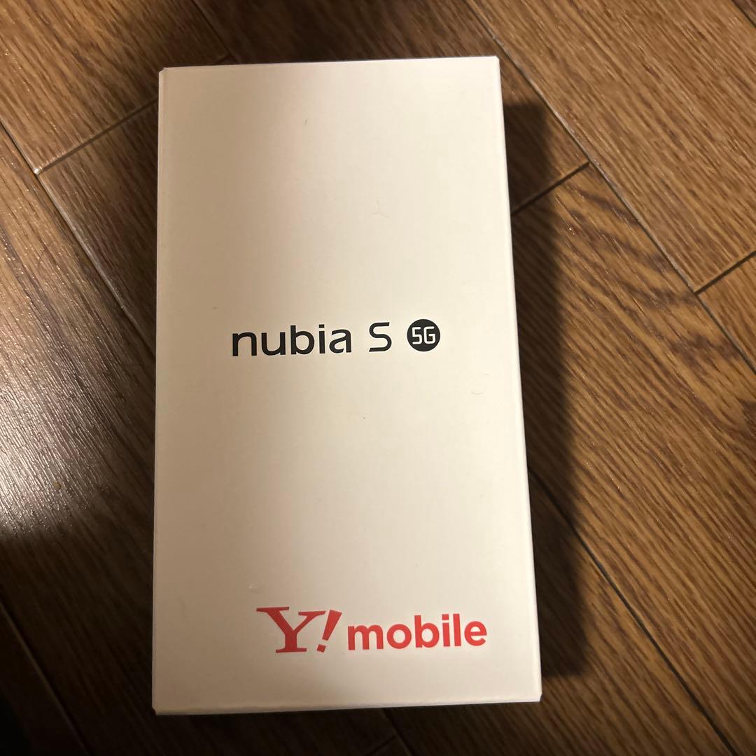 nubia S 5G ブラック Y!mobile 新品未使用未開封