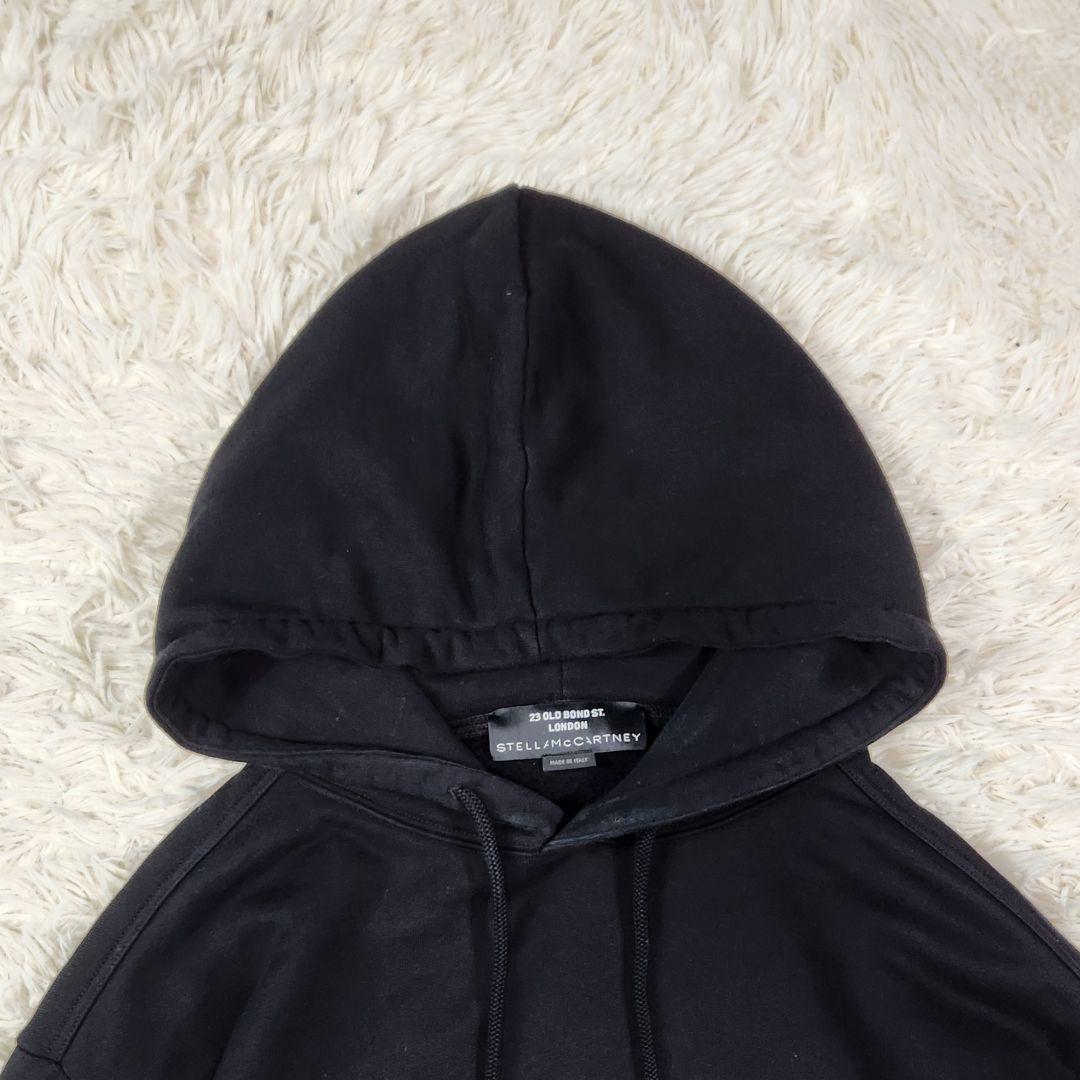 極美品 ステラマッカートニー 奈良美智 ナラヨシトモ フーディ パーカー 黒