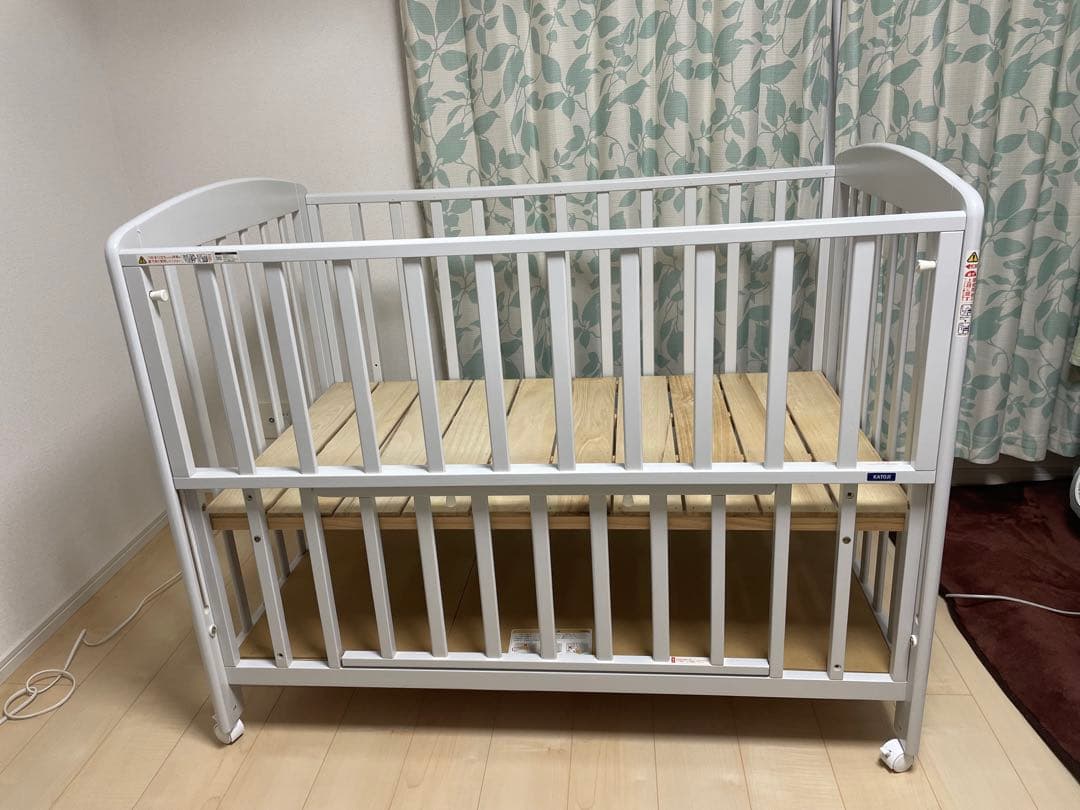 カトージ　ベビーベッド　ハイタイプ　宮城県　直接引き取りのみ