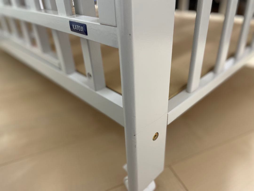 カトージ　ベビーベッド　ハイタイプ　宮城県　直接引き取りのみ