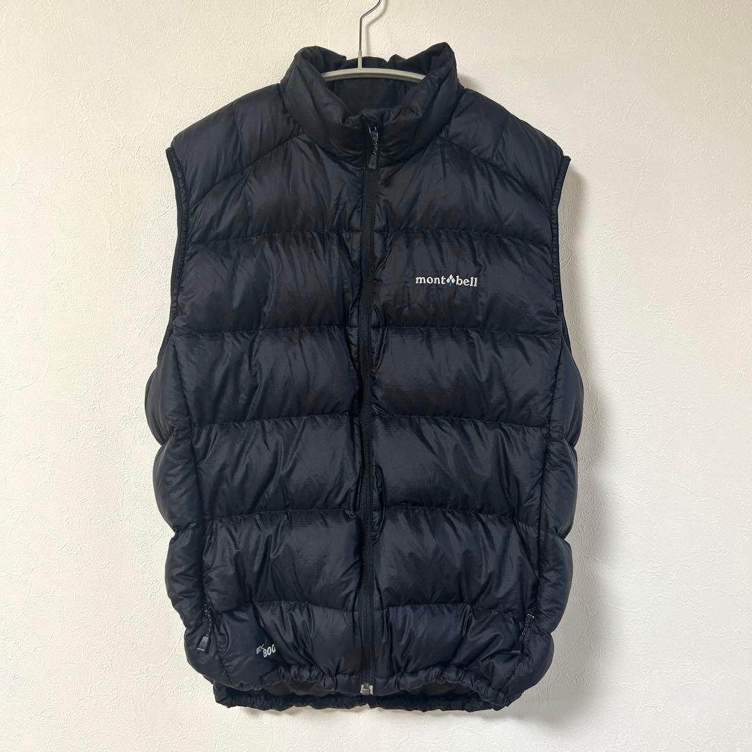 美品 mont-bell ライトアルパインベスト　ブラック　L