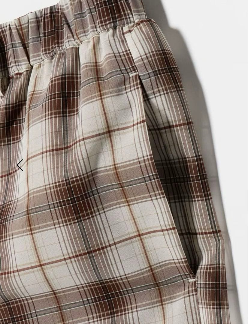 6roku ハーフパンツ　チェック