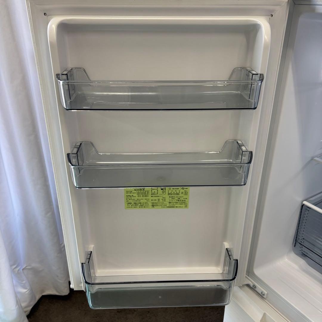 96⭕️冷蔵庫　SHARP　一人暮らし　大きめ　綺麗　中古　安い　設置無料