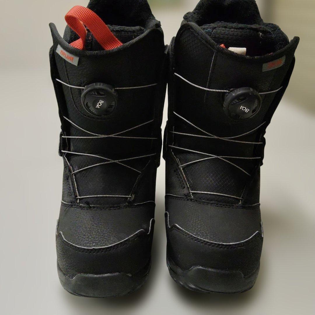 子ども用スノーボードブーツ ブラック BURTON バートン ２３センチ