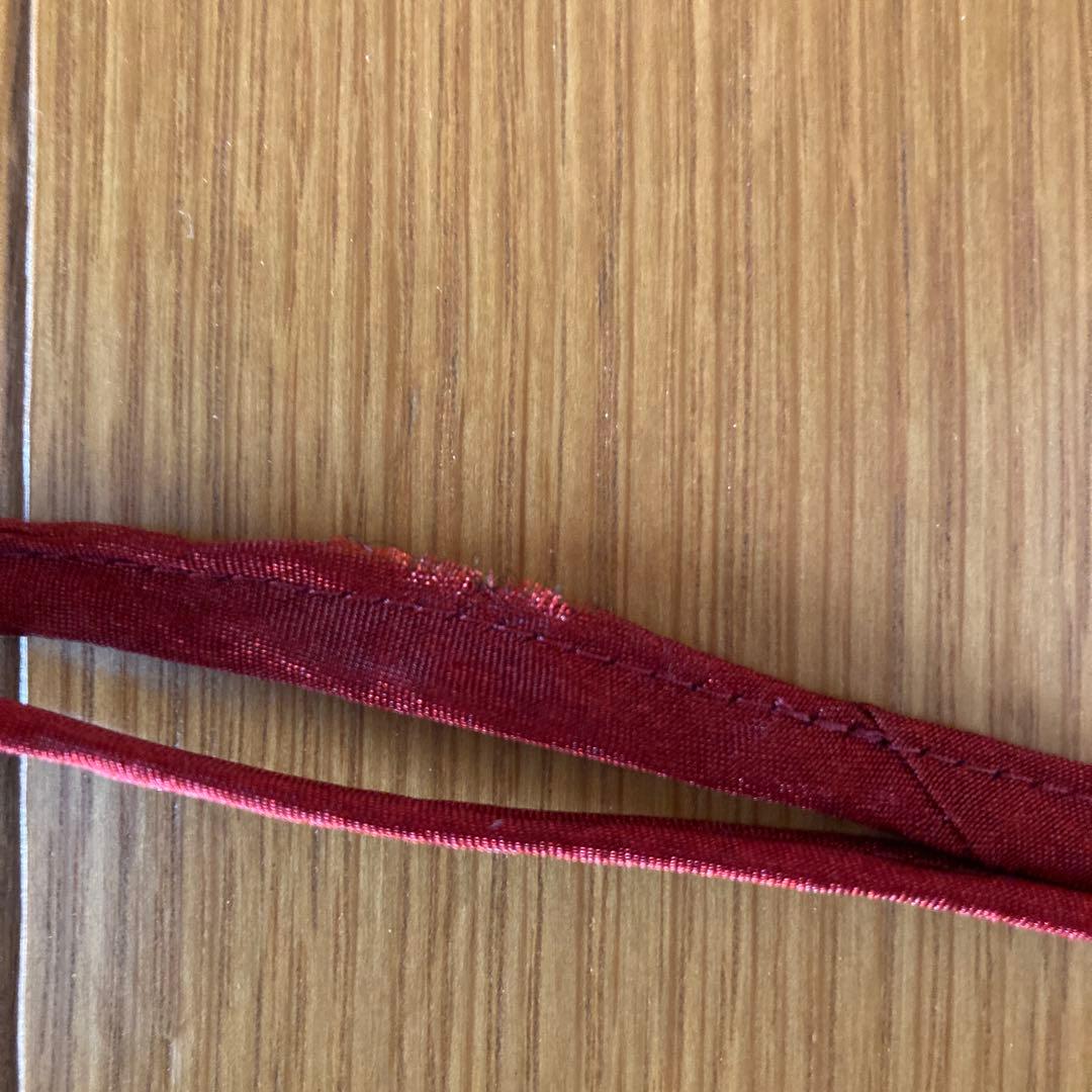 ノンプレステージ　赤いドレス　レッドシャンブレー11号　2way