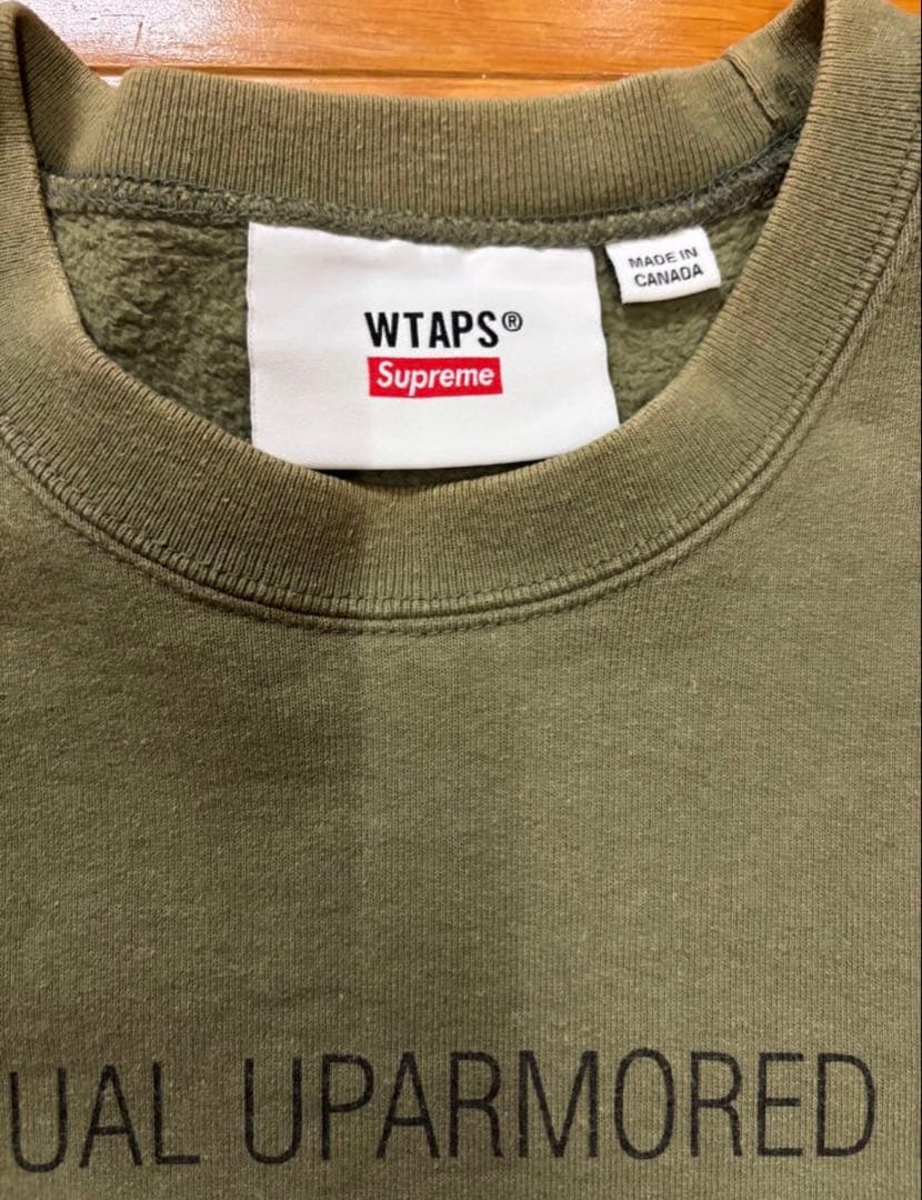 シュプ✖️ダブルタップス　クルーネック