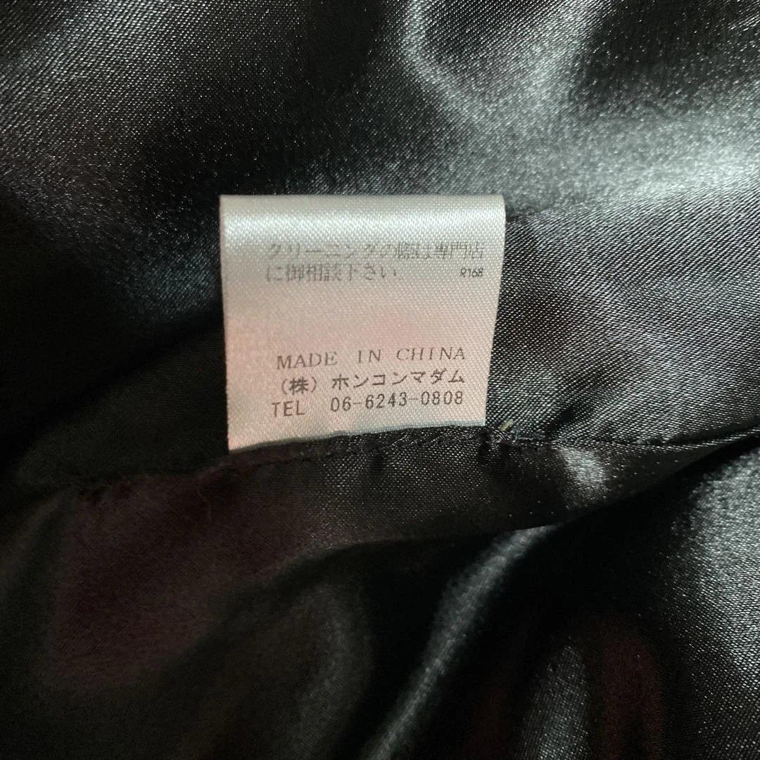 グレー リアルファーコート ボリューム袖