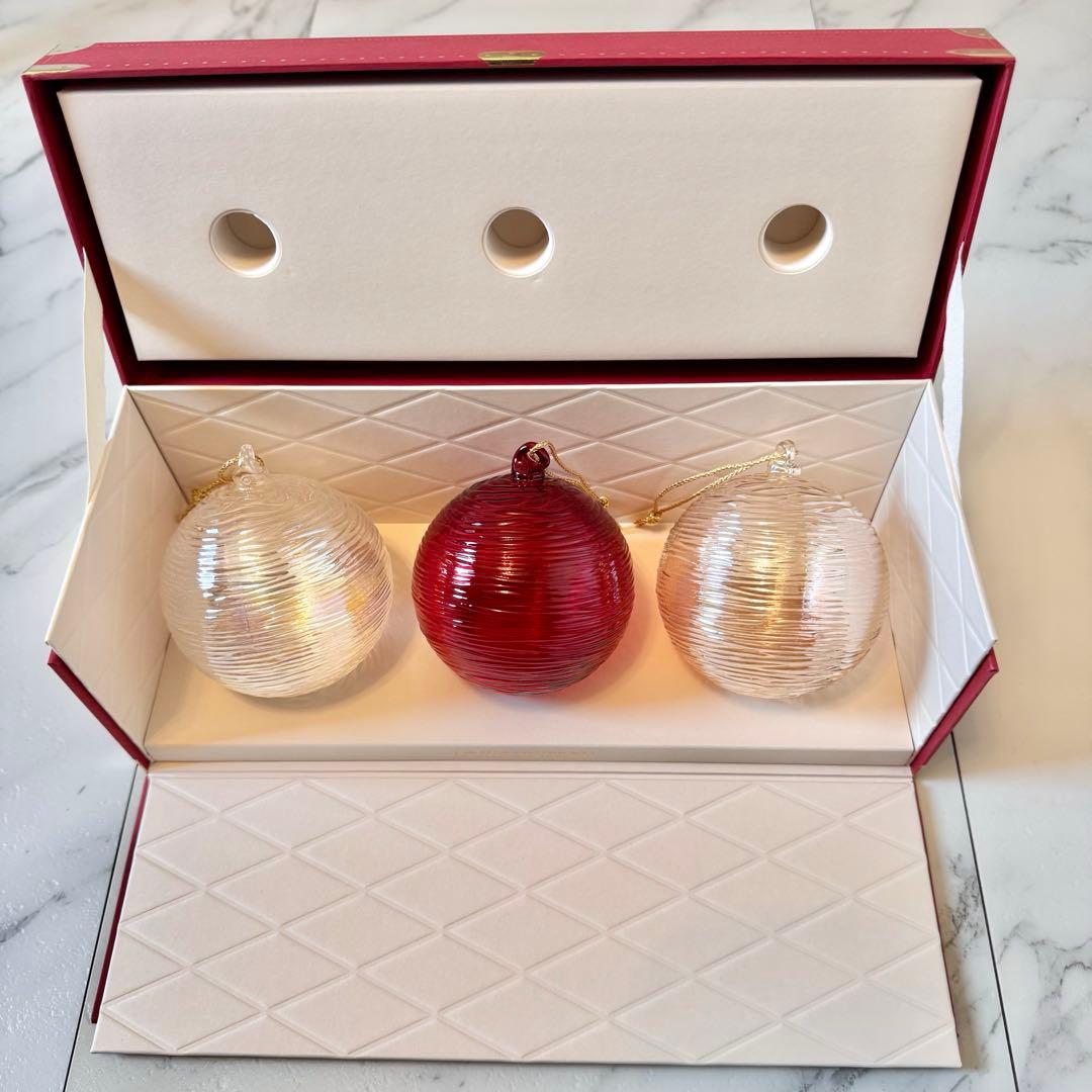 LOUIS VUITTON クリスマス　ガラスオーナメント　非売品