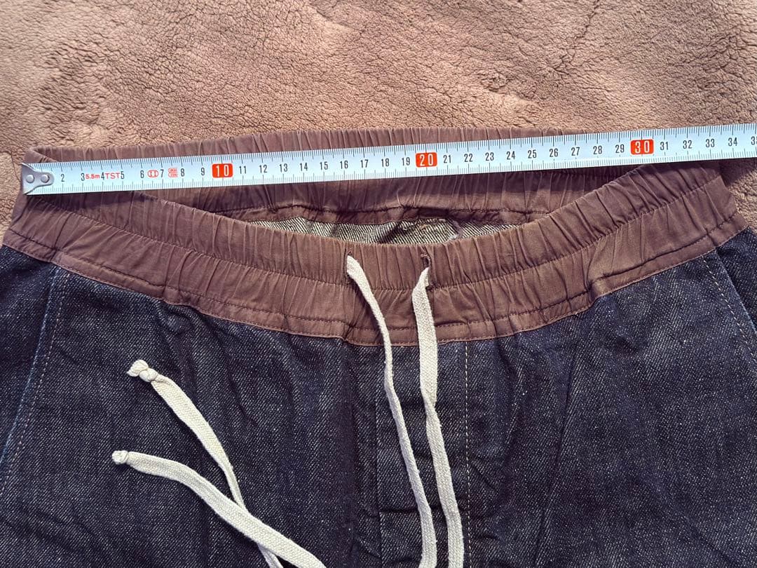 Rick Owens(リック・オウエンス)　デニム　サルエルパンツ